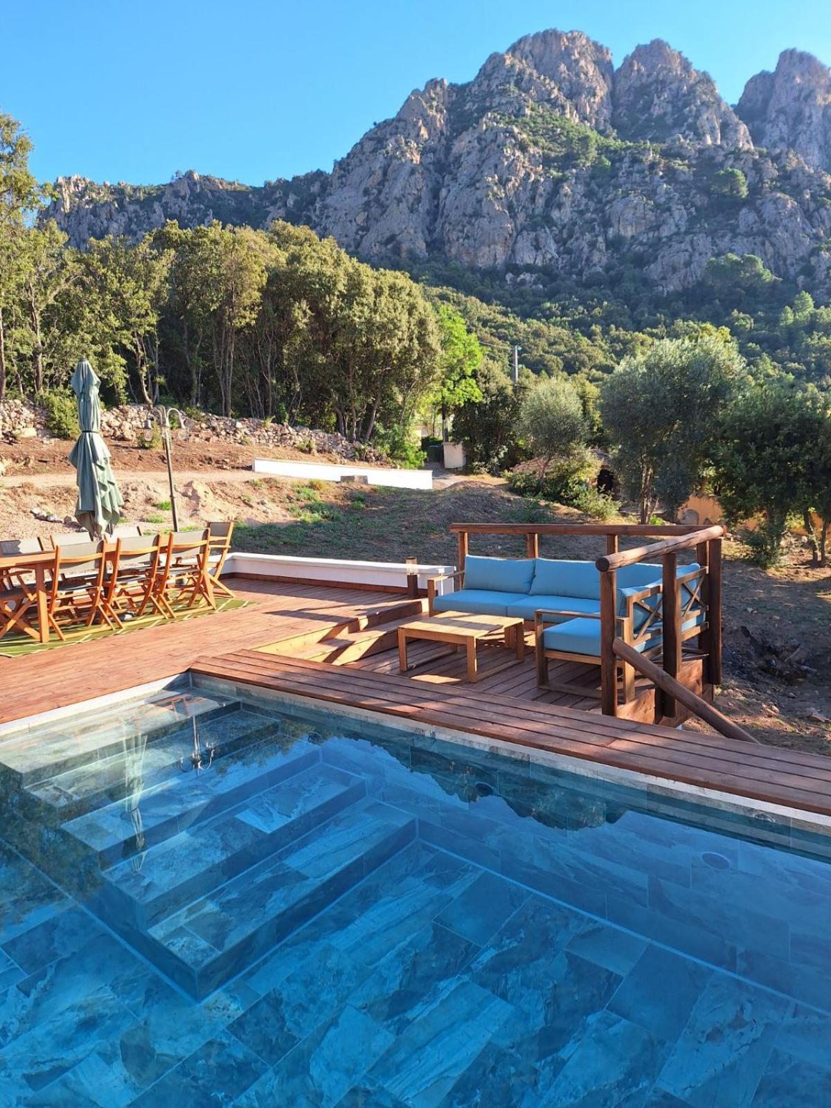 Appartement Jardin Et Piscine Les Anges Du Maquis Location Corse-Du-Sud 孔卡 外观 照片