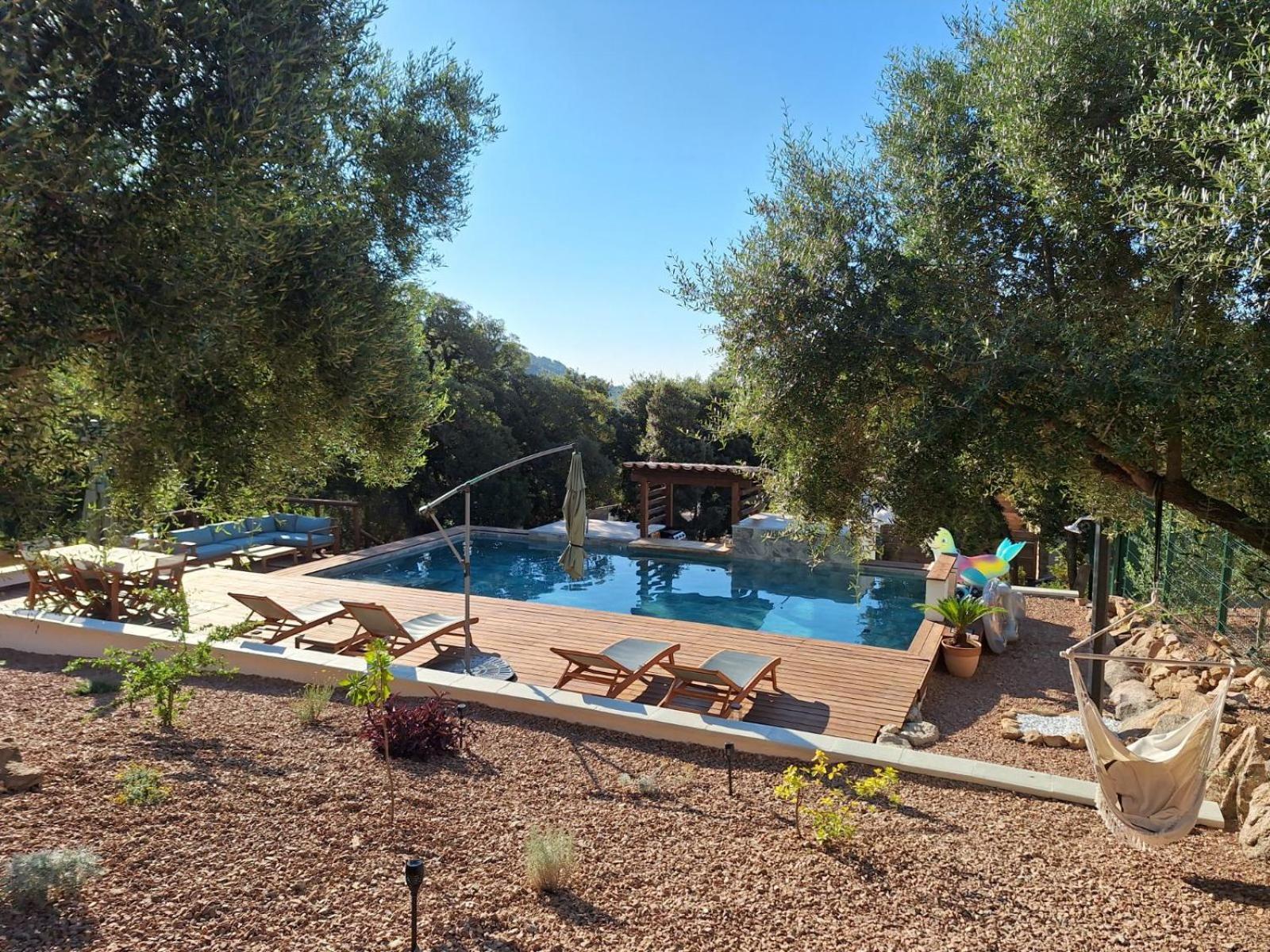 Appartement Jardin Et Piscine Les Anges Du Maquis Location Corse-Du-Sud 孔卡 外观 照片